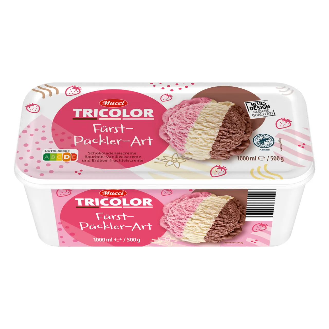 MUCCI Tricolor-Eisschale