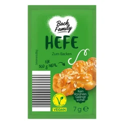 BACK FAMILY Trockenbackhefe