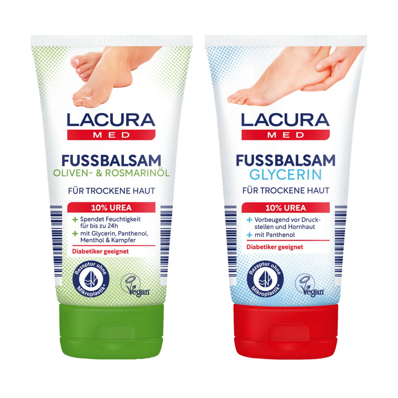 LACURA Urea-Fußbalsam
