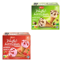 MUCCI Waffelhörnchen